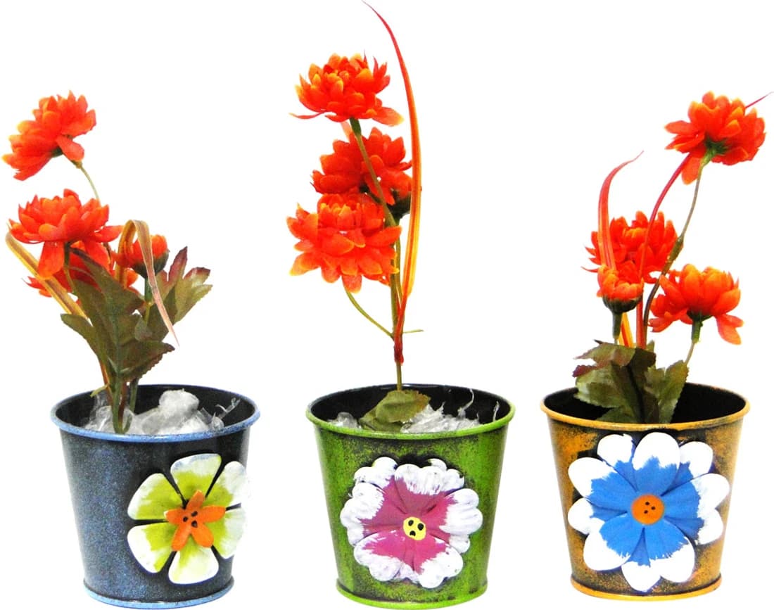 Go Hooked Mini Table Plant Container Set