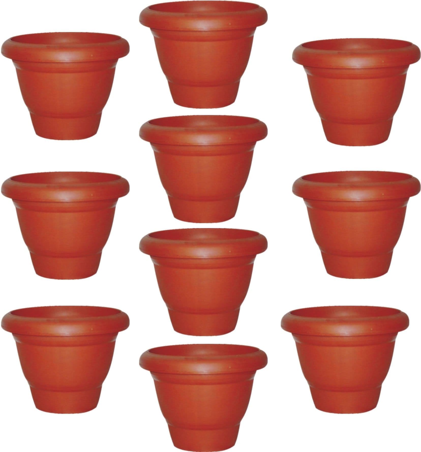 Atlantic Green Planter Designer Pots Plant Container Set