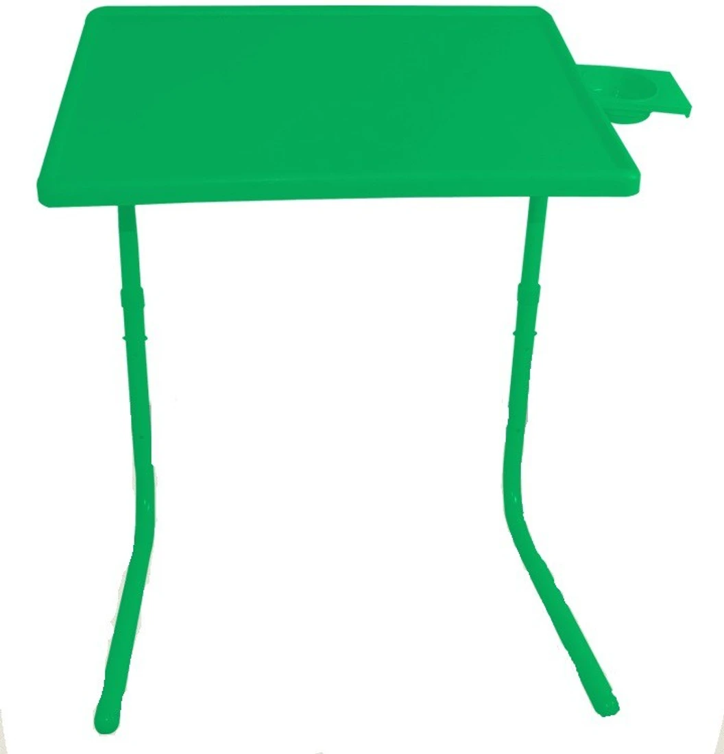 IBS ADJUSTABLE FOLDING KIDS MATE HOME OFFICE READING WRITING STUDY TABLEMATE WITH CUPHOLDER Plastic Portable Laptop Table