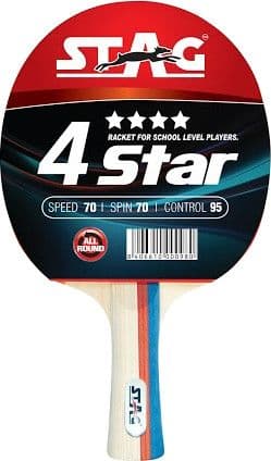 Stag 4 Star Table Tennis Racquet