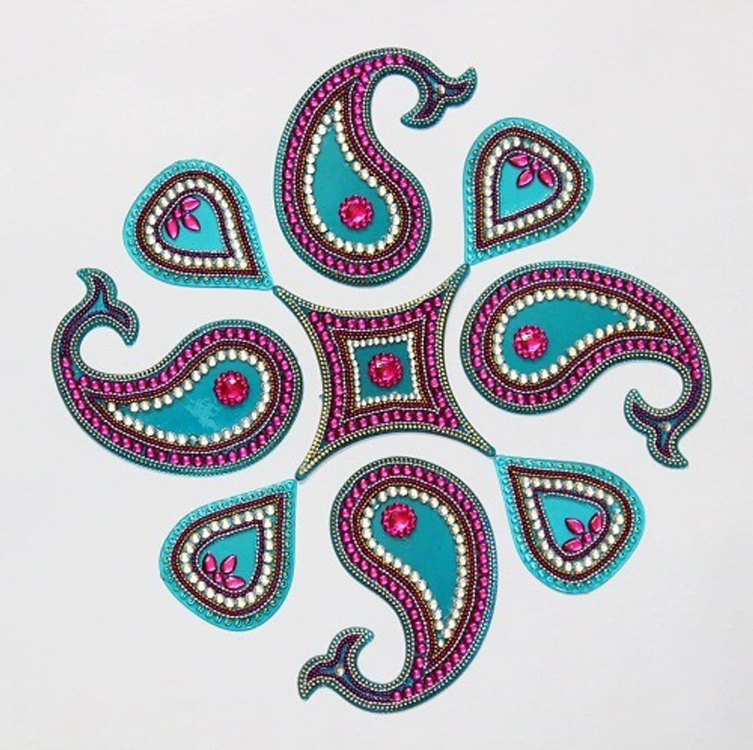 Celebration Mart RANGOLI005 Rangoli Stencil