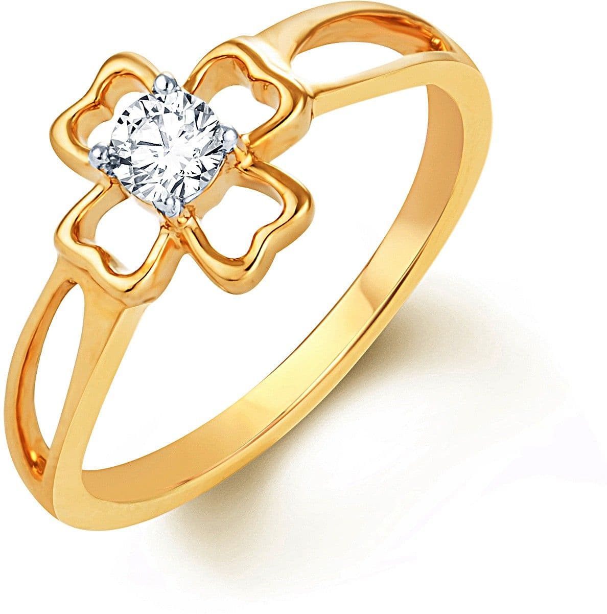 Karatcraft Marigold Yellow Gold Diamond 18 K Ring