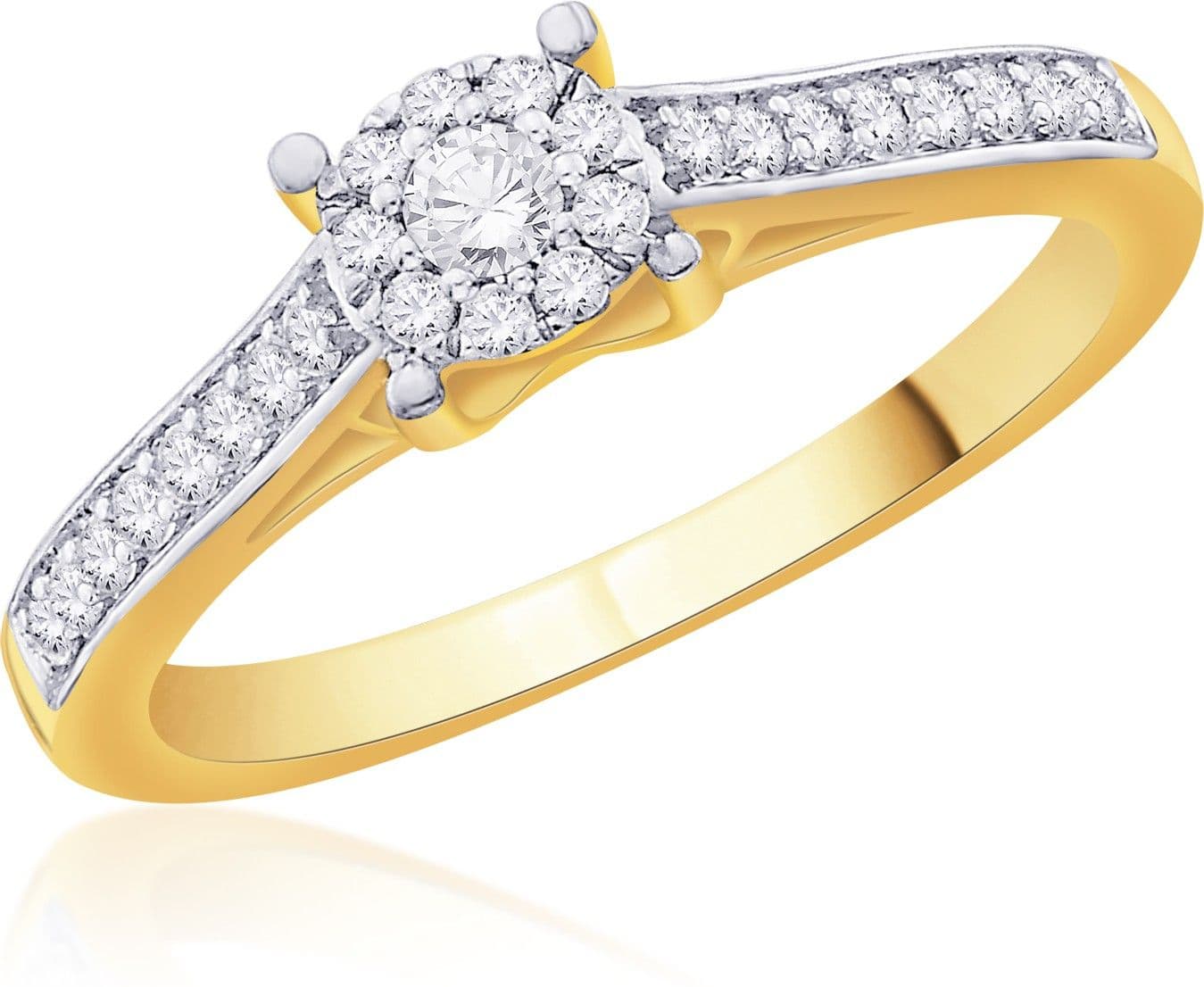 Karatcraft Clariz Gold Diamond 18 K Ring