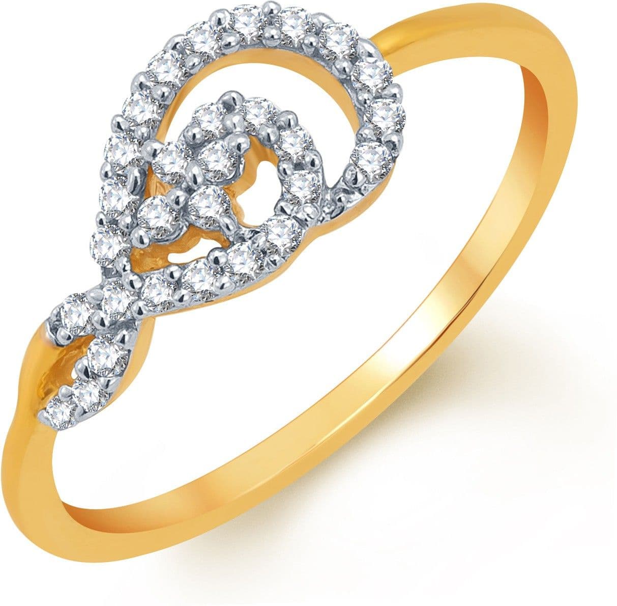 Karatcraft Musimi Gold Diamond 18 K Ring