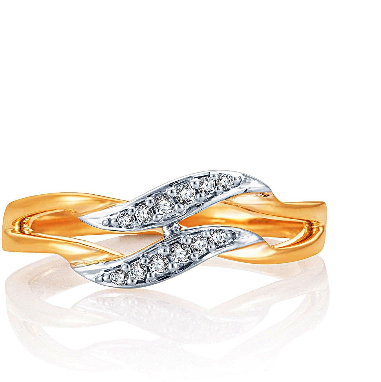 Karatcraft Pario Yellow Gold Diamond 18 K Ring