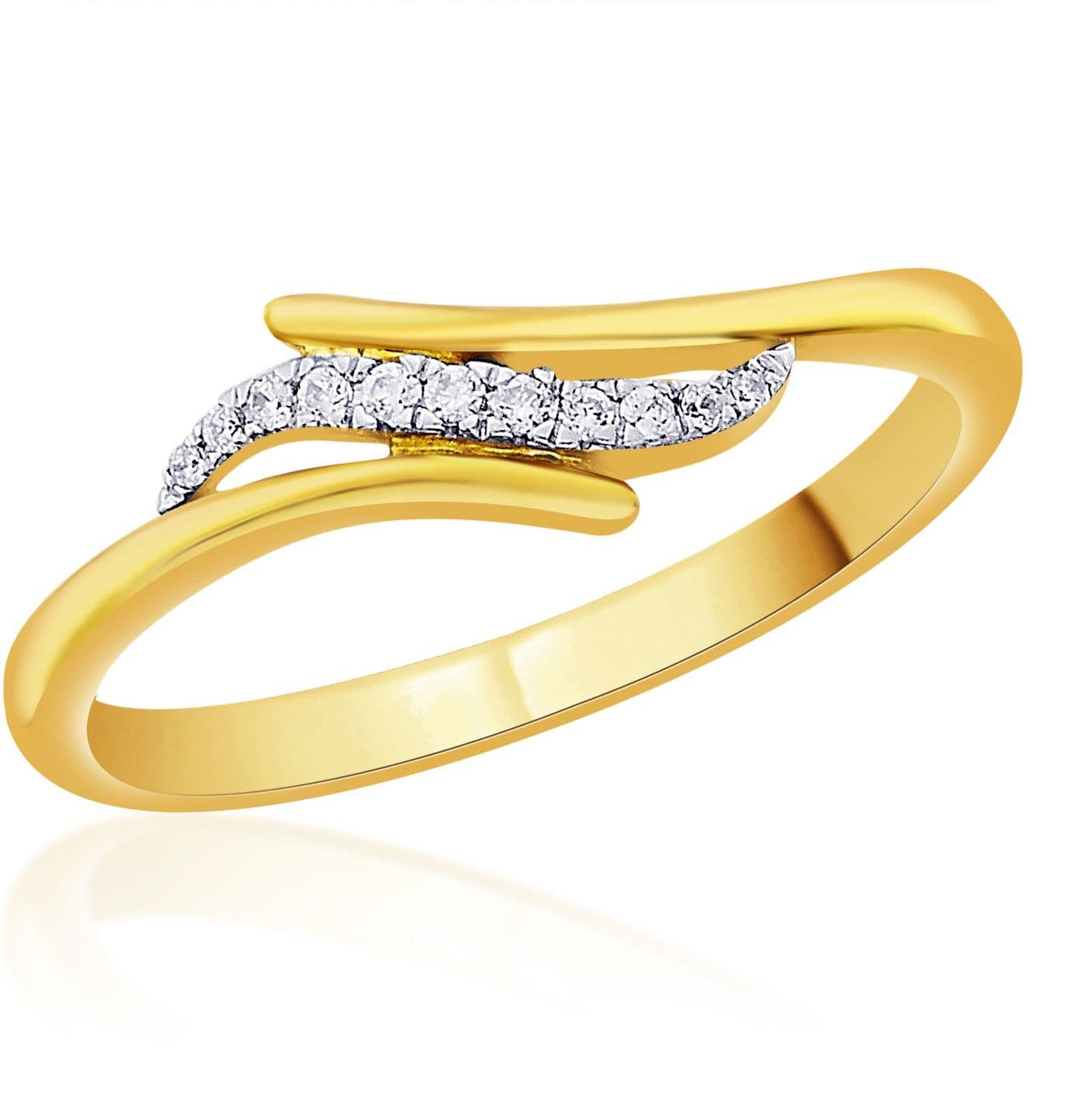 Karatcraft Valusha Gold Diamond 18 K Ring