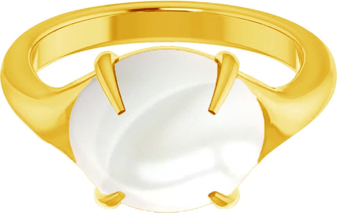 JacknJewel Gold Pearl Yellow Gold 14 K Ring