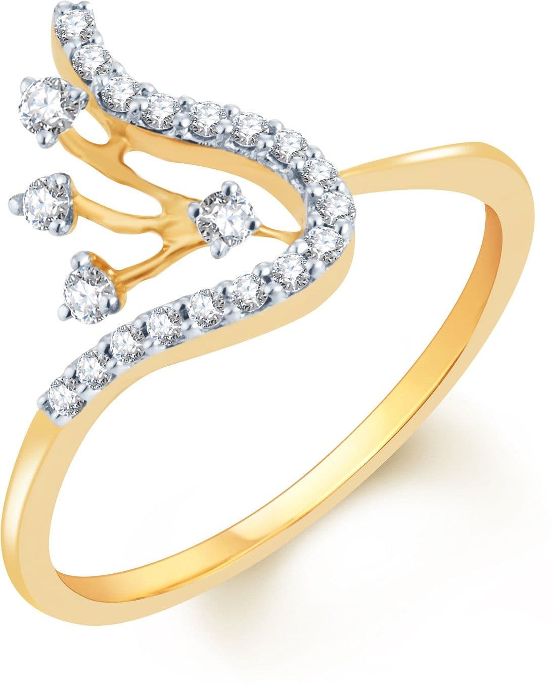 Karatcraft Pinta Yellow Gold Diamond 18 K Ring