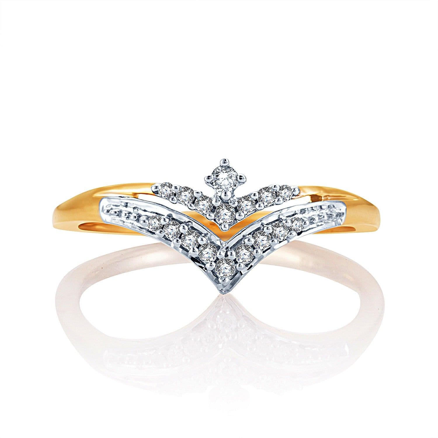 Karatcraft Ortus Yellow Gold Diamond 18 K Ring