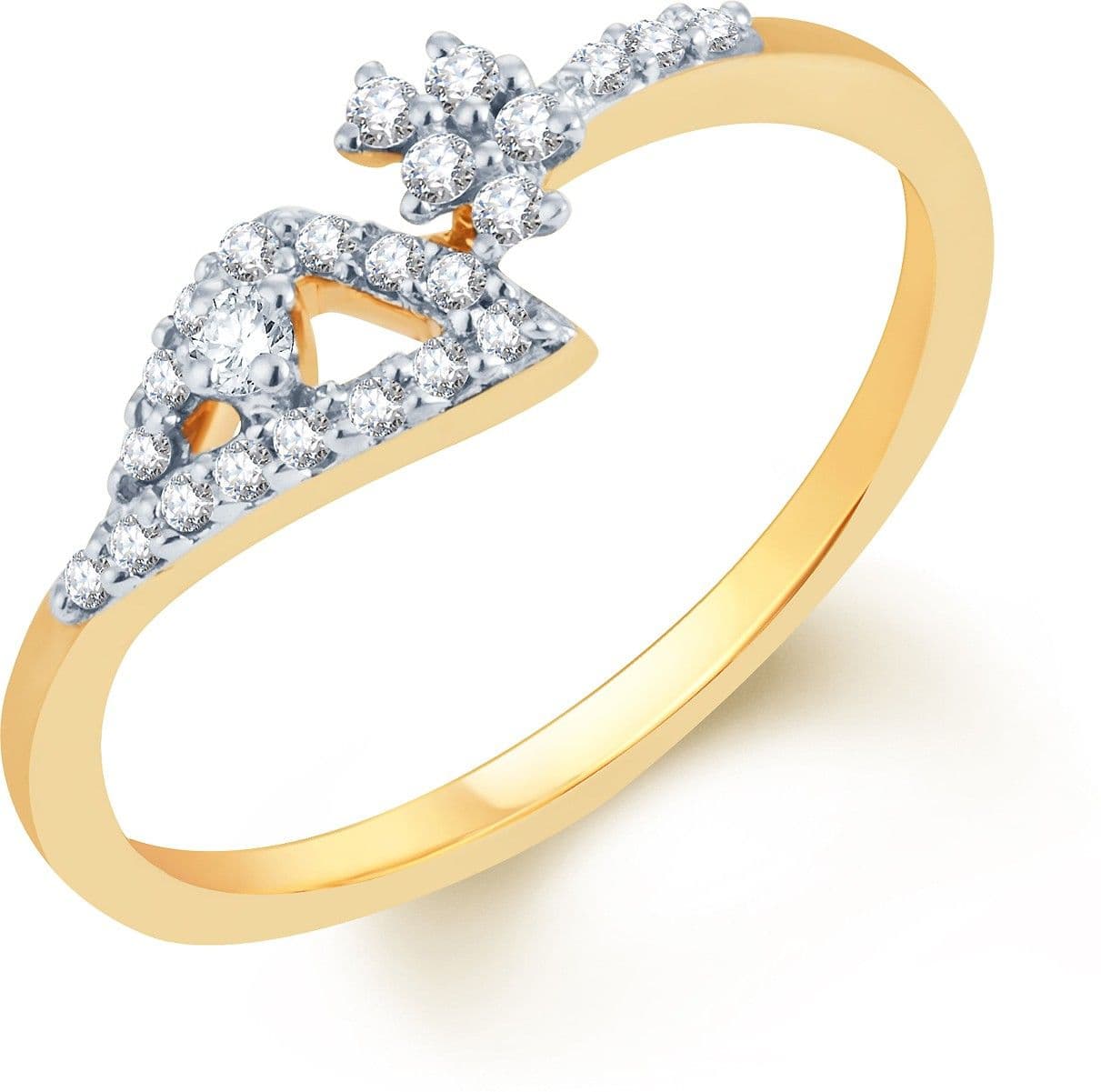 Karatcraft Fragilis Yellow Gold Diamond 18 K Ring