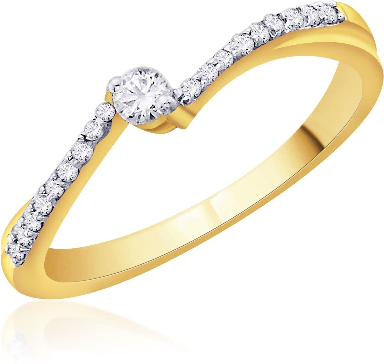 Karatcraft Sima Gold Diamond 18 K Ring