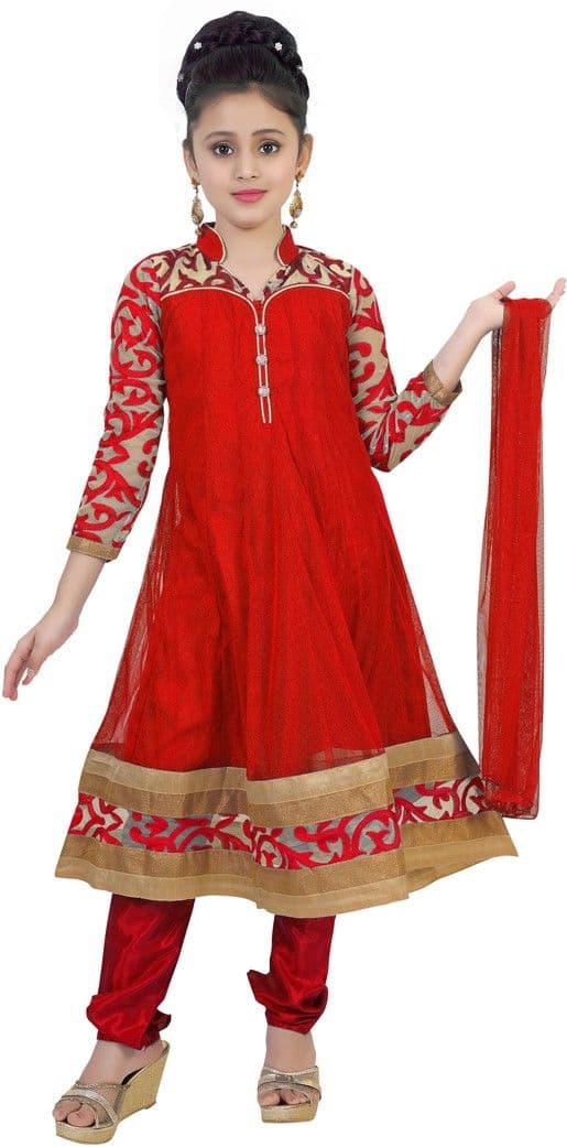 Saarah Self Design Kurta & Churidar