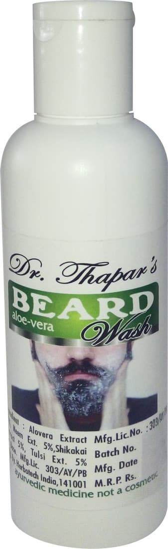 Dr. Thapar's Beard Wash With Aloevera