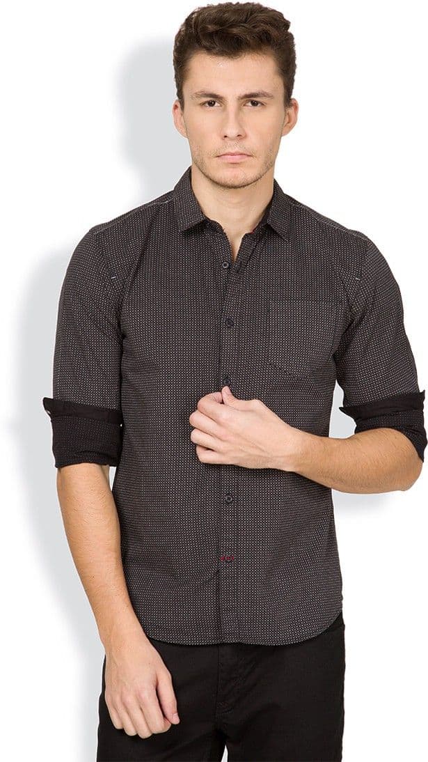 Highlander Men's Printed Casual Shirt
