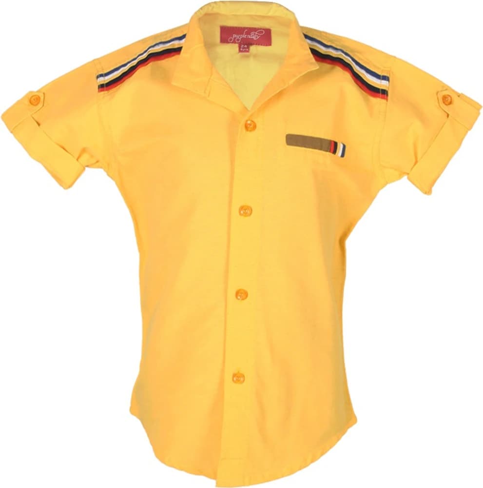 Purple Nasty Baby Boy's Solid Casual Shirt
