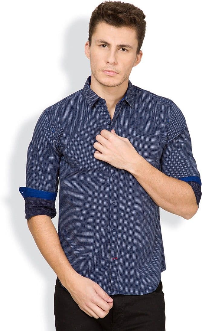 Highlander Men's Printed Casual Shirt