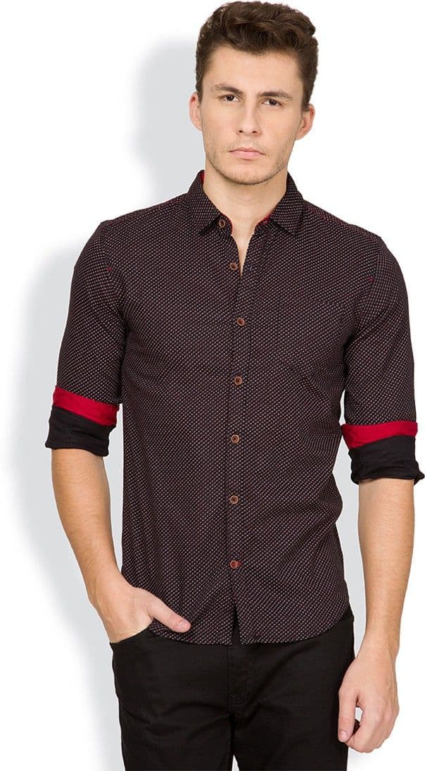 Highlander Men's Printed Casual Shirt