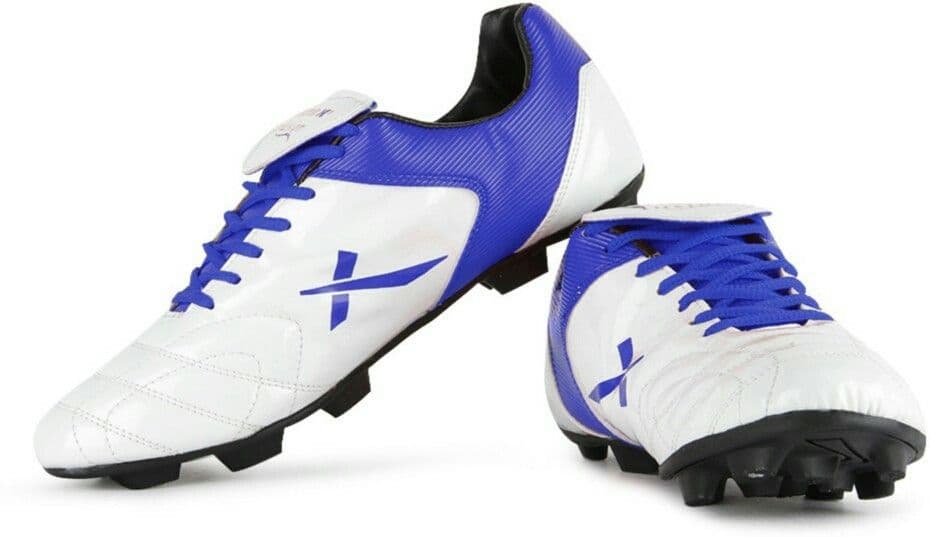Vector X Fusion White Blue Football Shoes