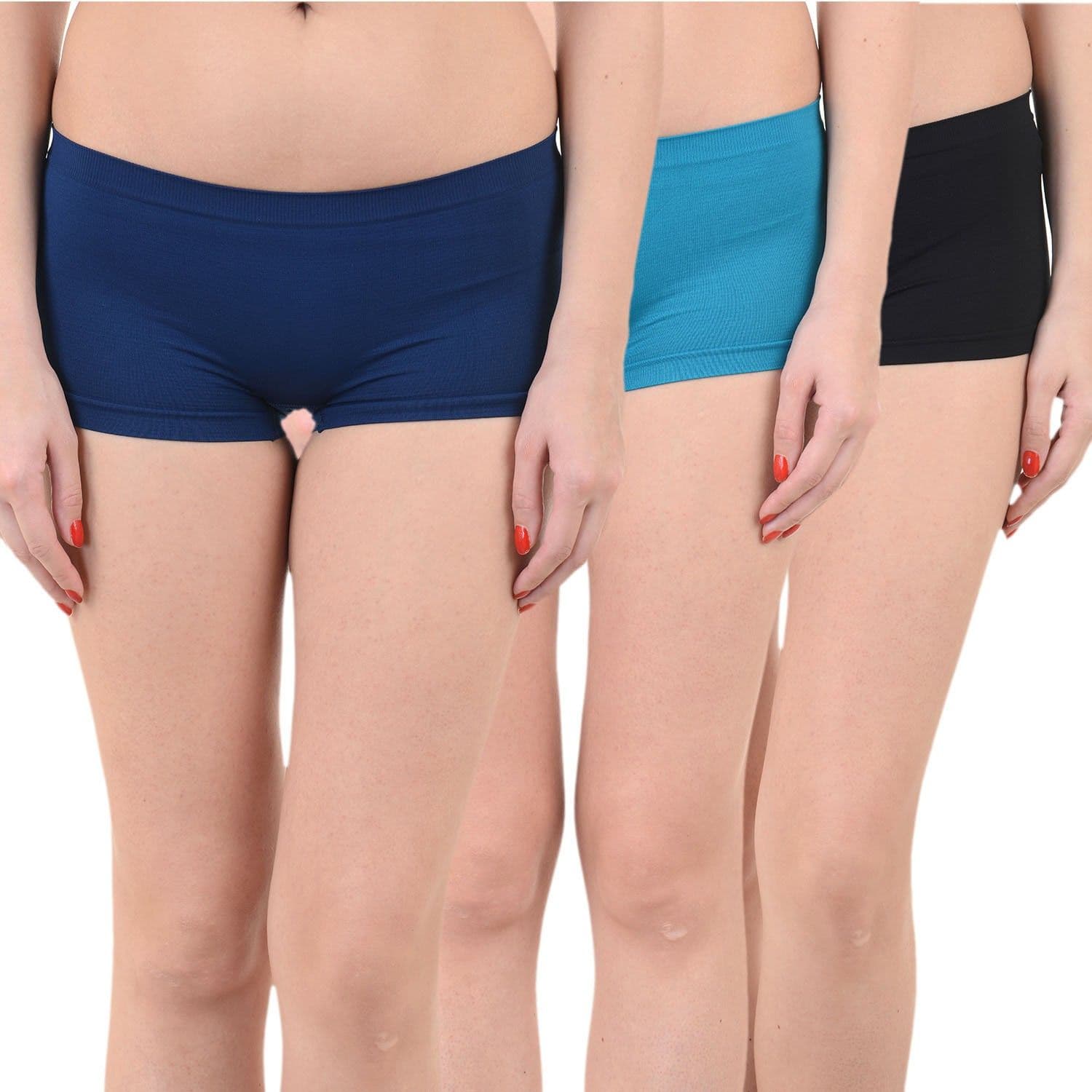 Mynte Solid Women's Cycling Shorts, Gym Shorts, Swim Shorts