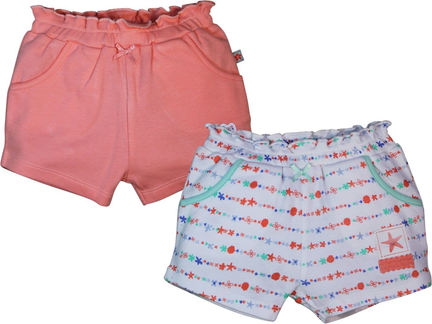 FS Mini Klub Printed Baby Girl's Basic Shorts