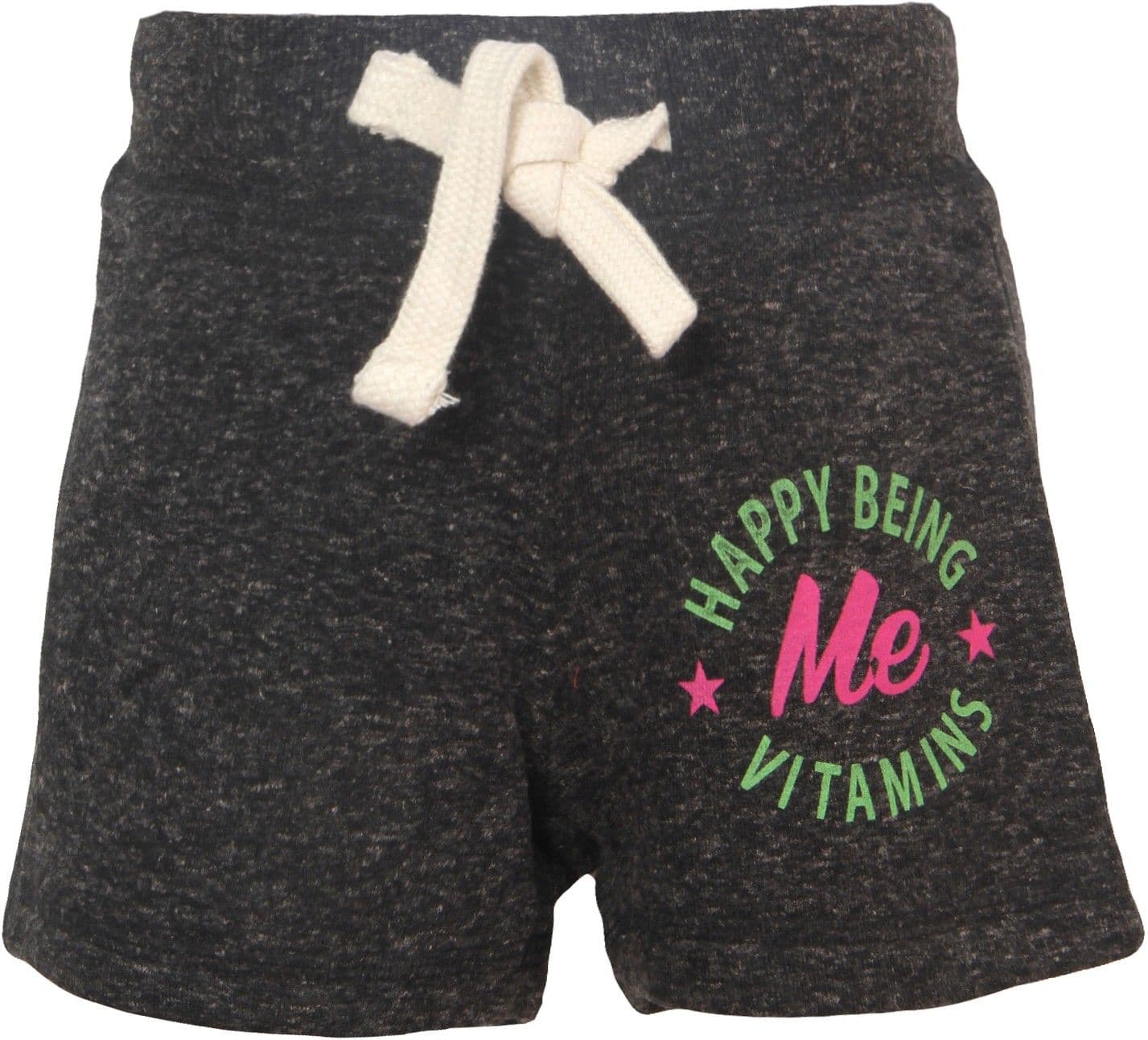 Vitamins Graphic Print Baby Girl's Basic Shorts