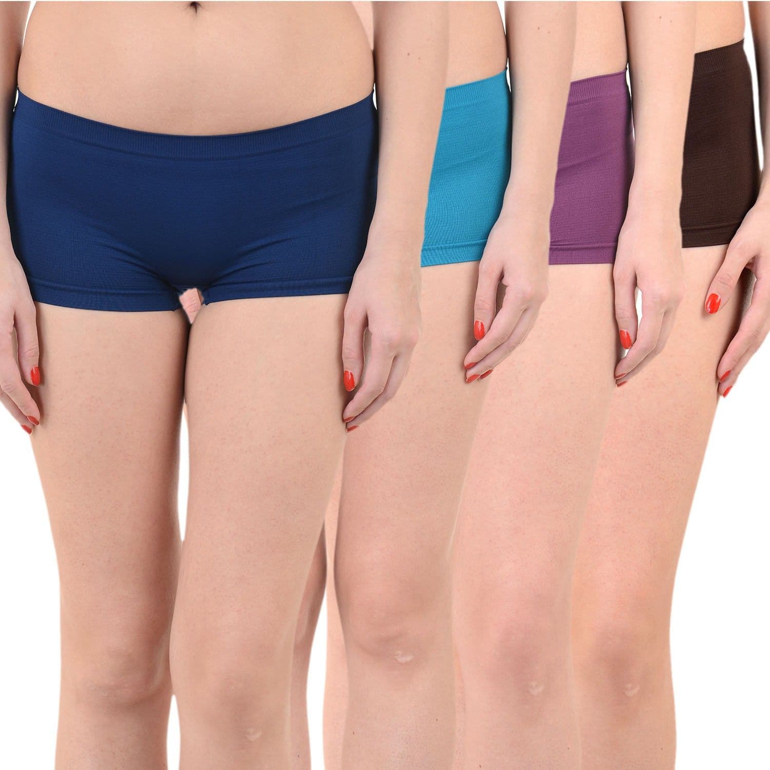 Mynte Solid Women's Cycling Shorts, Gym Shorts, Swim Shorts