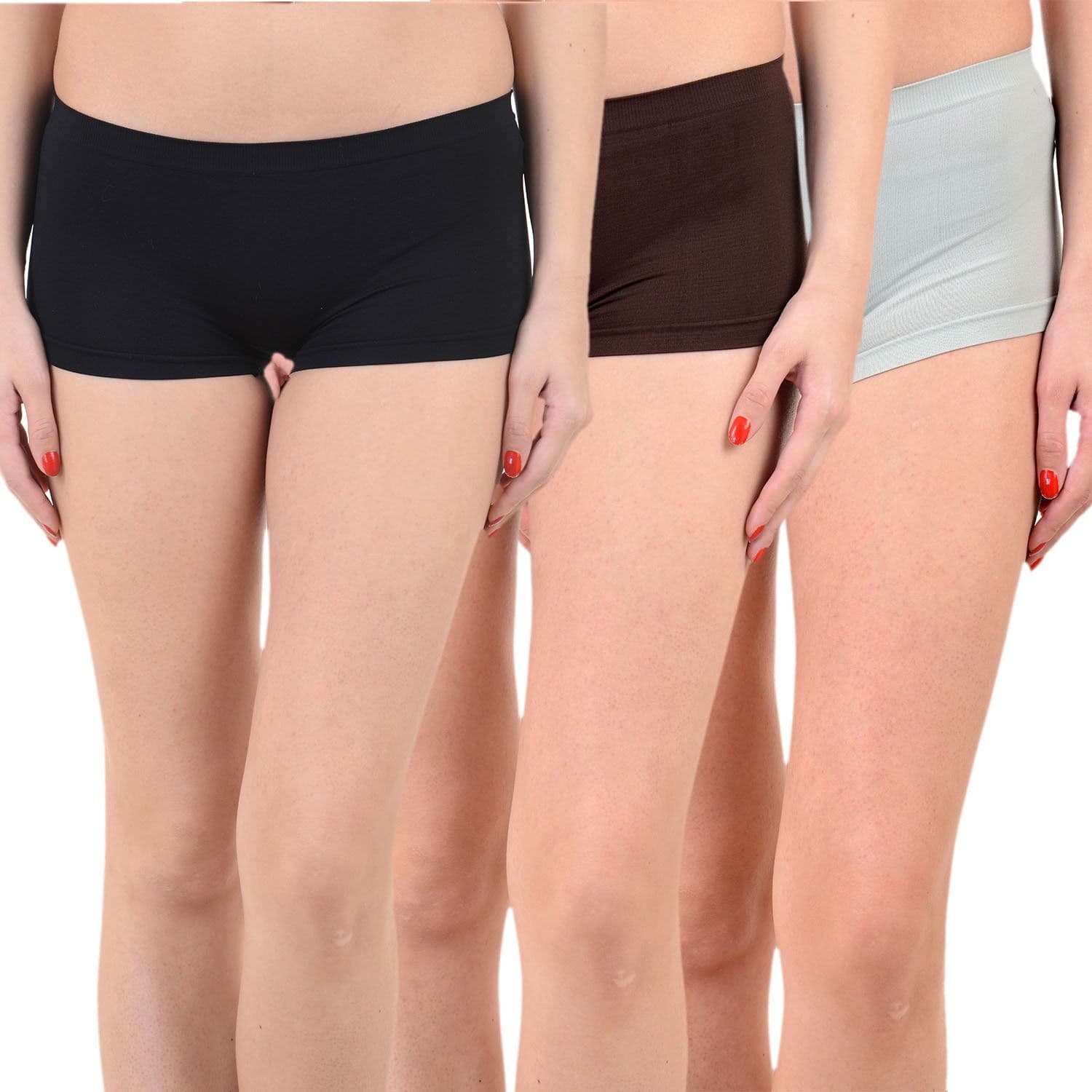 Mynte Solid Women's Cycling Shorts, Gym Shorts, Swim Shorts