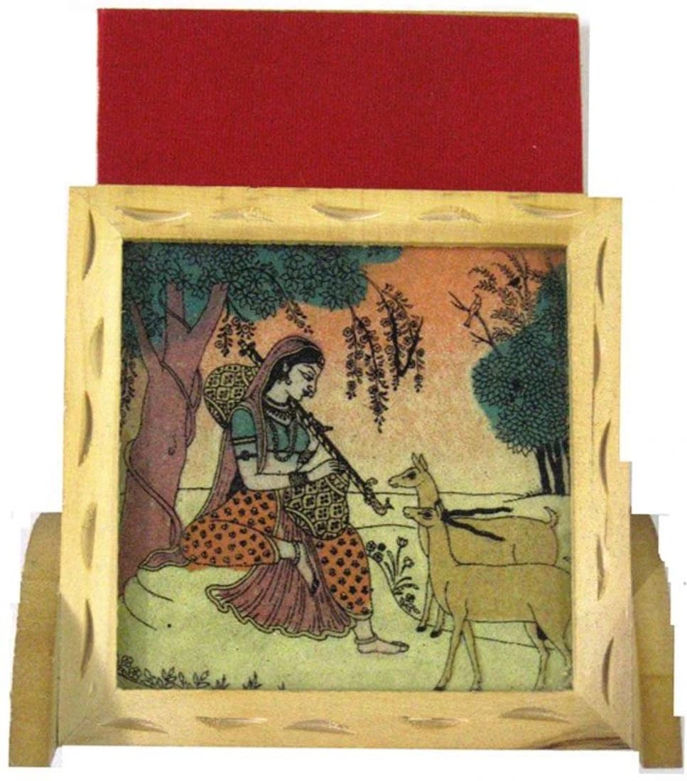 Unique Design Mobile Stand Showpiece - 15 cm