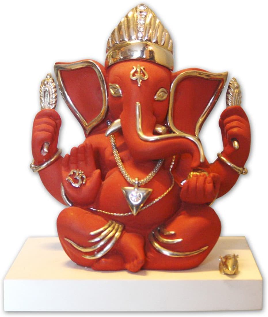 E-Studio Ganesha Caturbhuja Showpiece - 12 cm