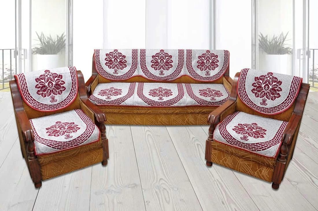 xy decor Cotton Sofa Cover