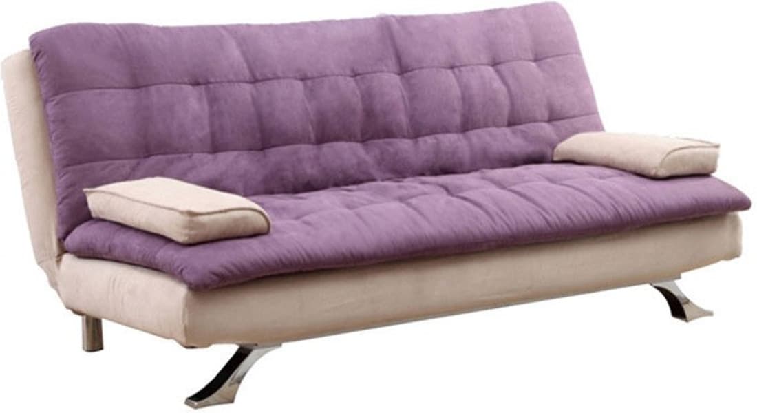 FabHomeDecor Fabric Double Sofa Bed