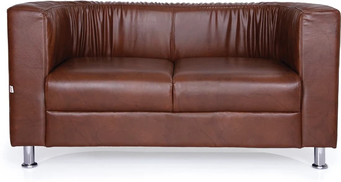 Durian Leatherette 2 Seater Sofa
