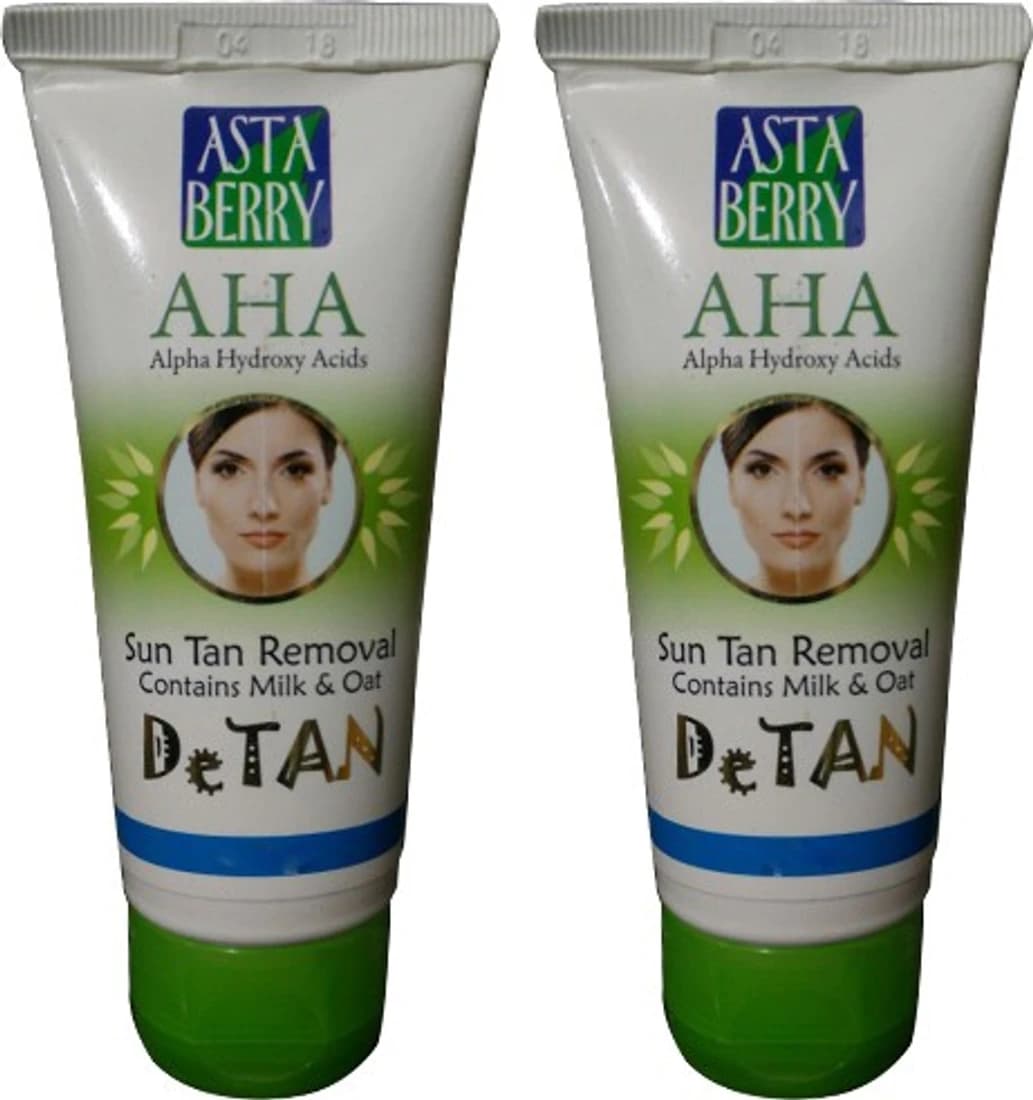 Astaberry Detan Sun Tan Removal Pack Pack of 2 - SPF 50 PA+