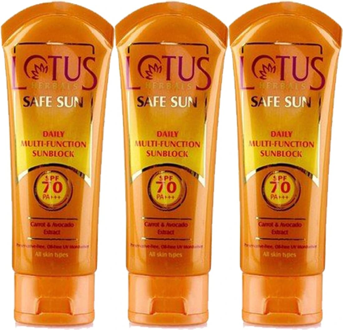 Lotus Daily Multi-Function Sun Block - SPF 70 PA+++