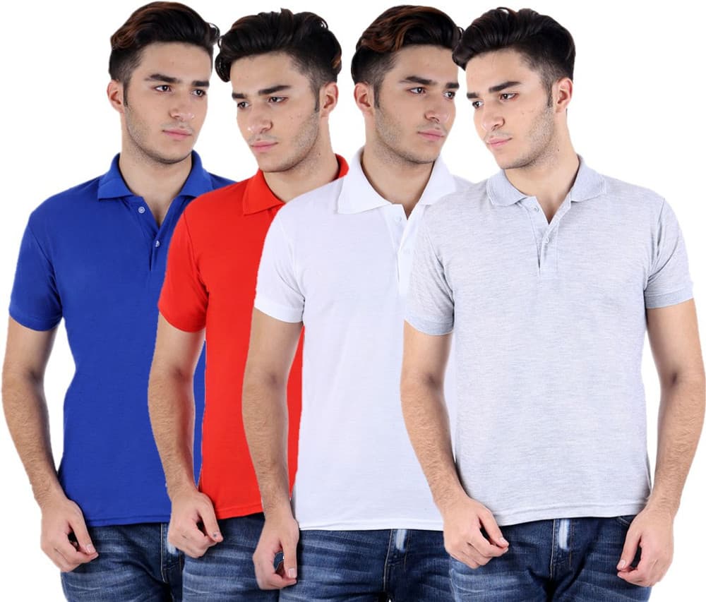 Candy House Solid Men's Polo Neck T-Shirt