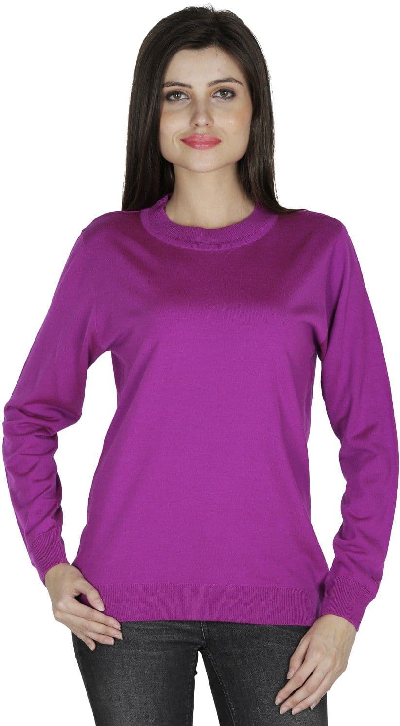 Imagination Casual Full Sleeve Solid Women's Top
