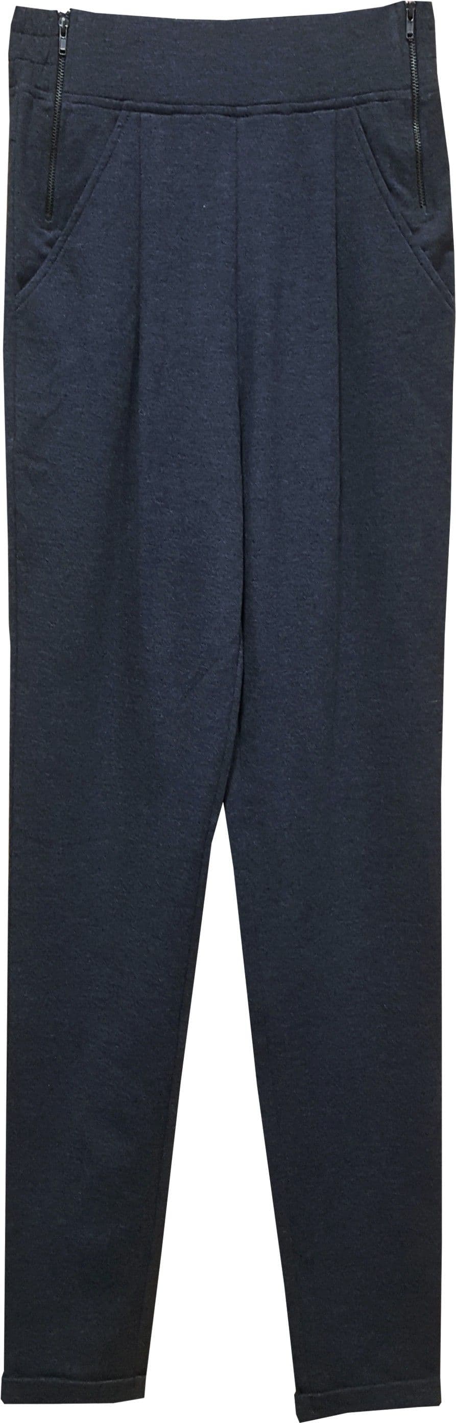Abstract Mood Solid Girl's Black Track Pants