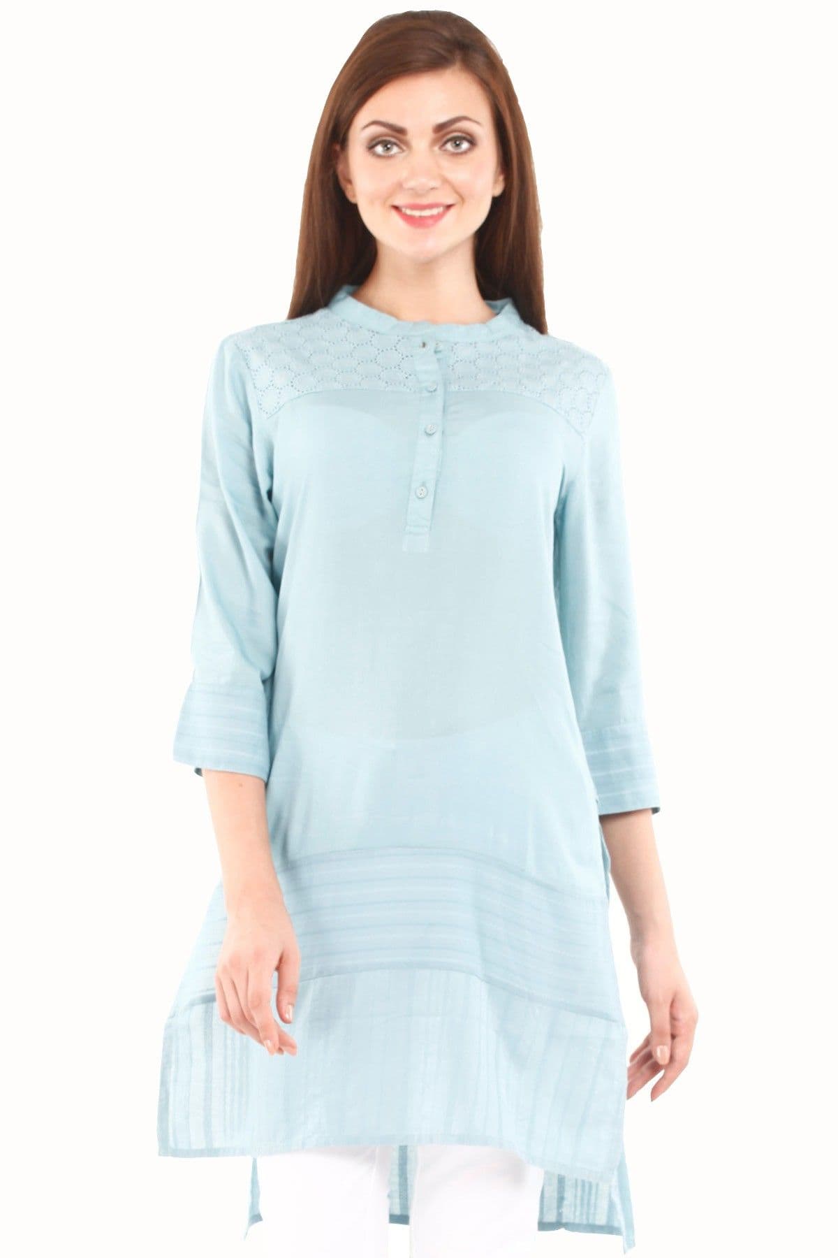 Mustard Solid Women's Tunic