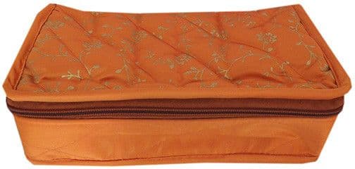 Goldencollections Gold Neckace Make Up And Jewellery Vanity Pouch