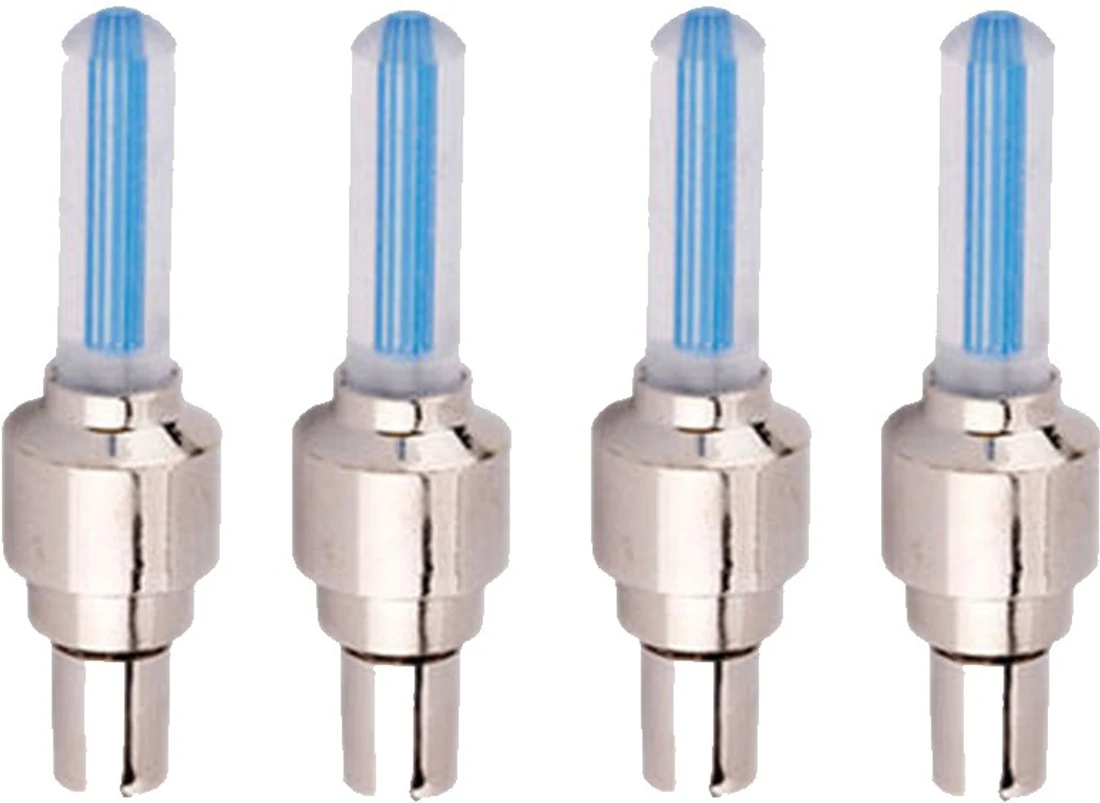 AutoKraftZ Premium Flash Magic Tire Light Set Of 4 for Maruti Wagon-R type 2 Car, Truck, Van LED Bulb