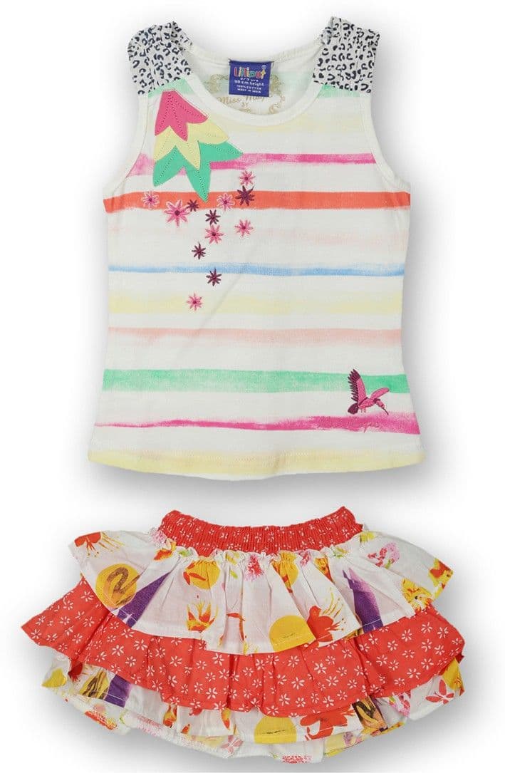 Lilliput Top Baby Girl's Combo