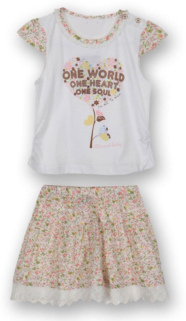 Lilliput Top Baby Girl's Combo