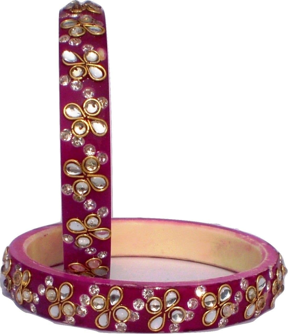 GAJ IMPEX Acrylic Bangle Set