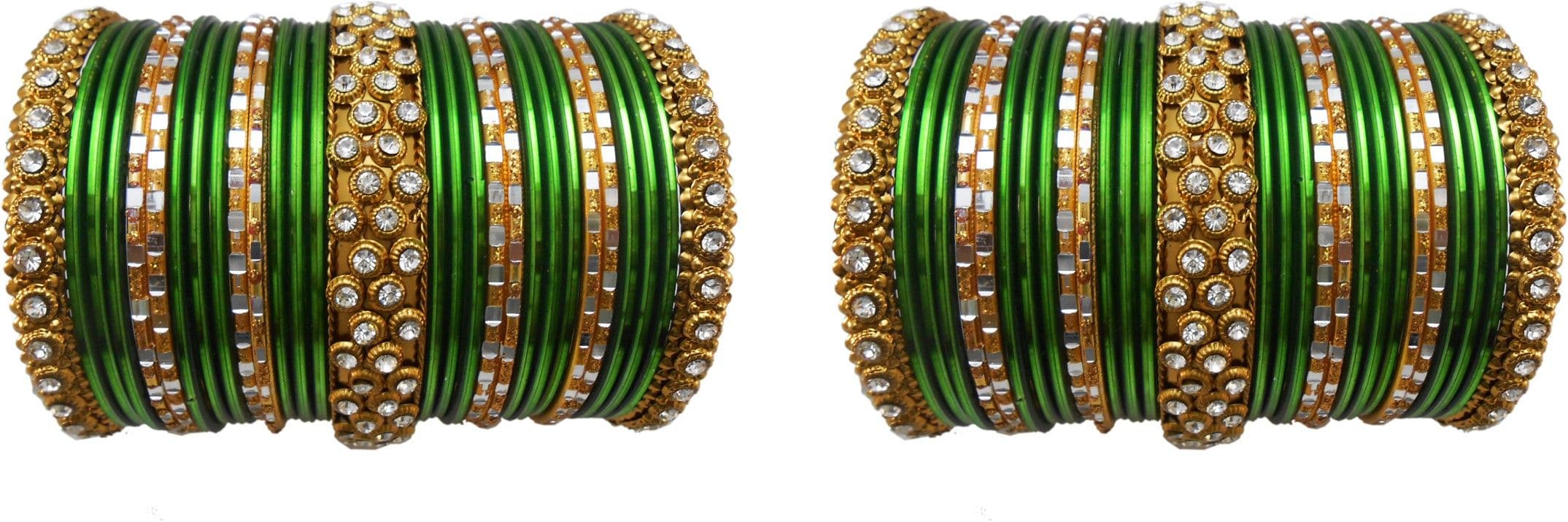 My Design Alloy 8K Yellow Gold Bangle Set
