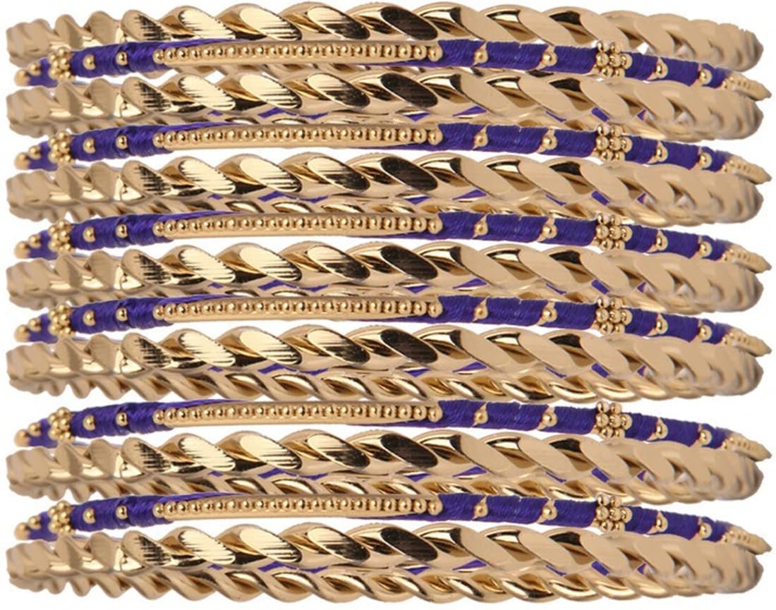 Vaishali Bindi and Bangles Brass, Copper Bangle Set