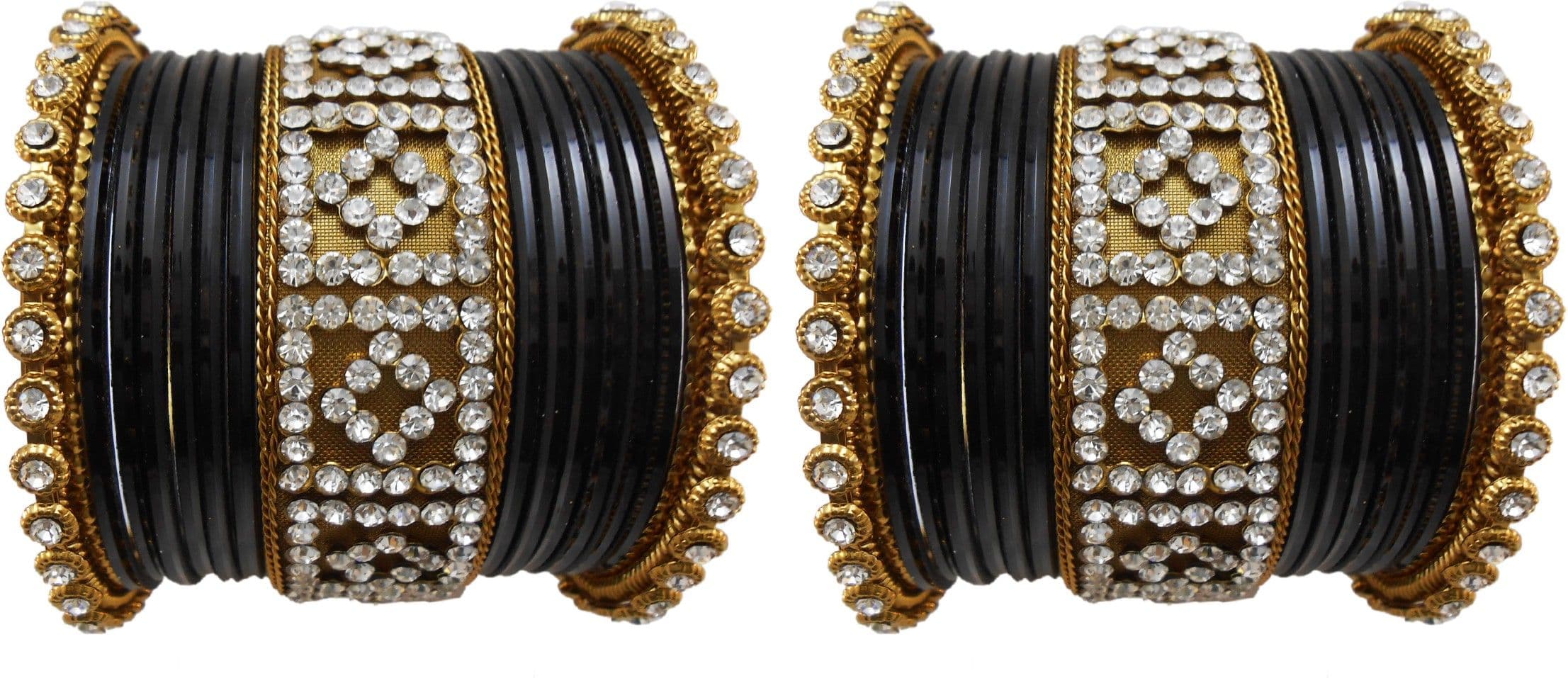 My Design Alloy 8K Yellow Gold Bangle Set