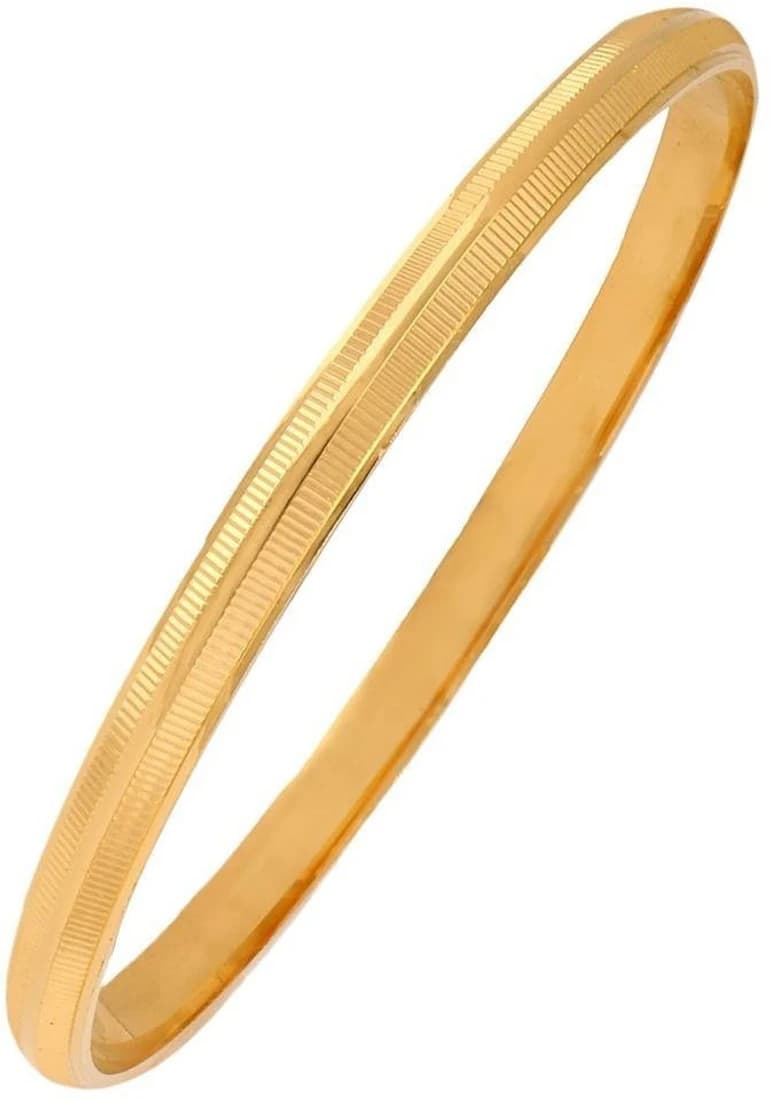 The Jewelbox Brass Brass Bangle