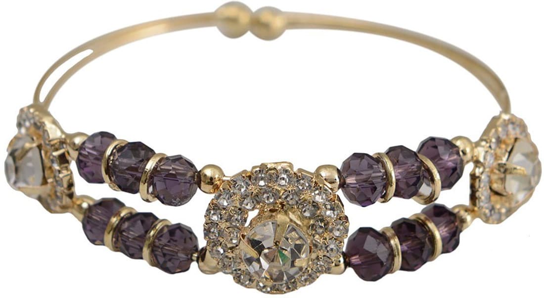 Taj Pearl Alloy Cuff