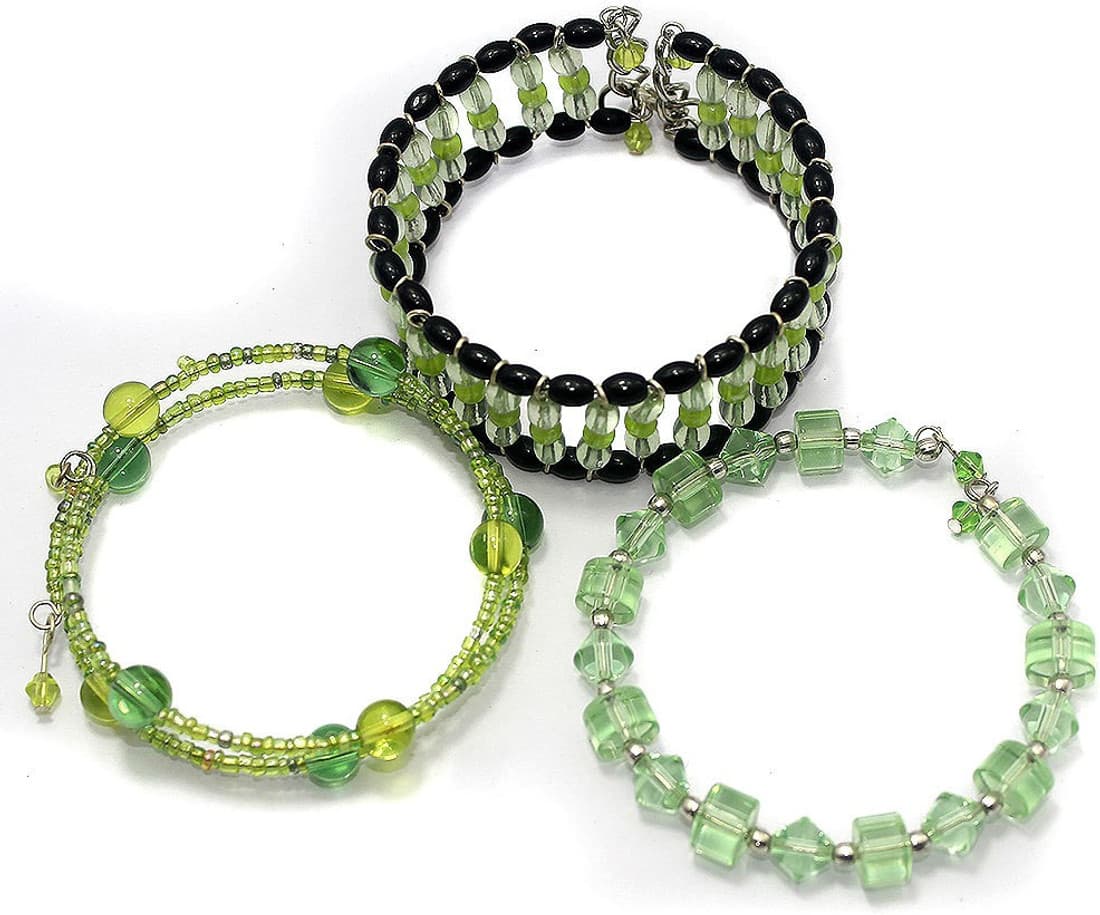 Jaunty Glass Bracelet Set