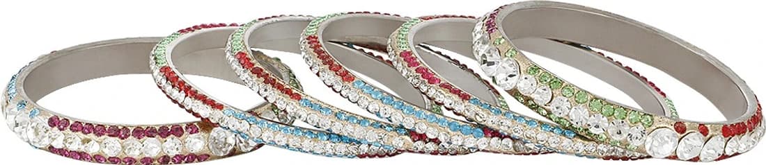 Solah Shringar Brass, Lac Bangle Set
